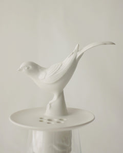 Lark Bird Cover Vase