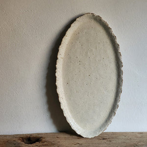 White Stone Series - Oval Plate