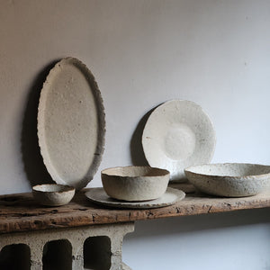 White Stone Series - Handcrafted Artisan Tableware