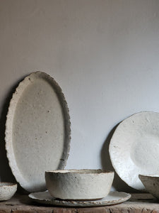 White Stone Series - Round Plate