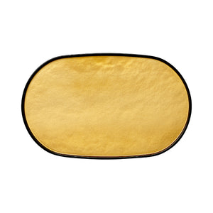 Oval Tray - Gold