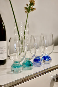 Bell Wine Glass - Teal
