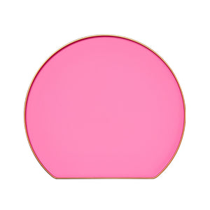 Half Moon Tray - Barbie Pink