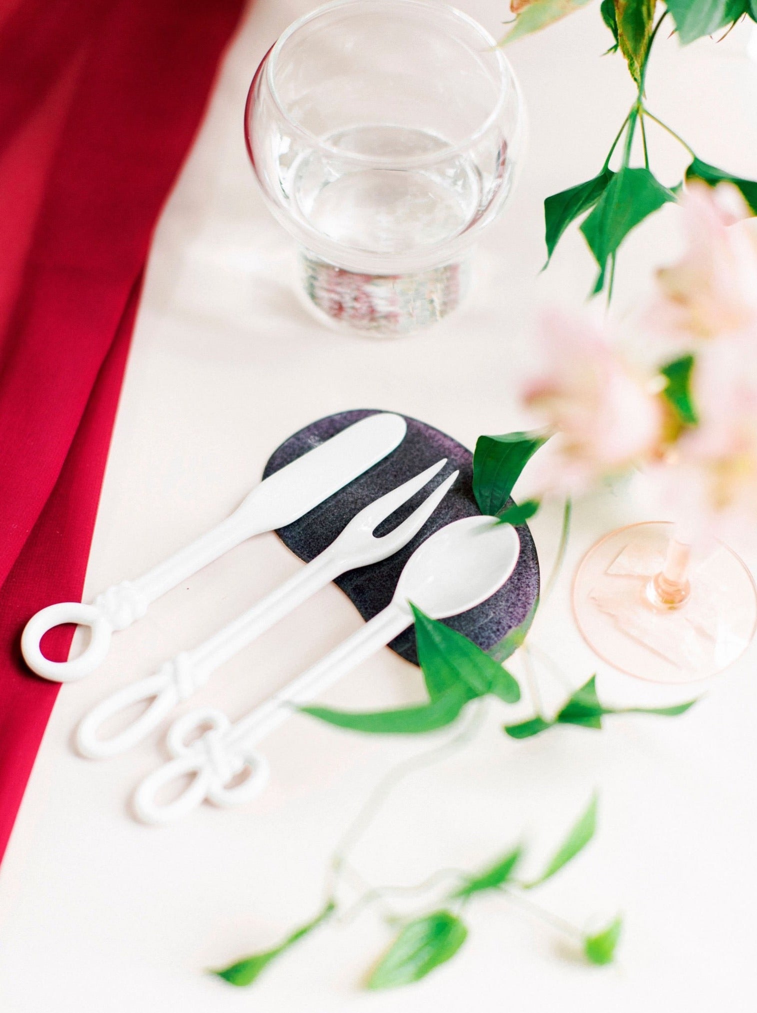 Korean Traditional Knot Dessert Cutlery