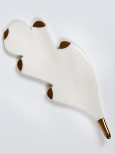 Leaf Cutlery Rest Set - White