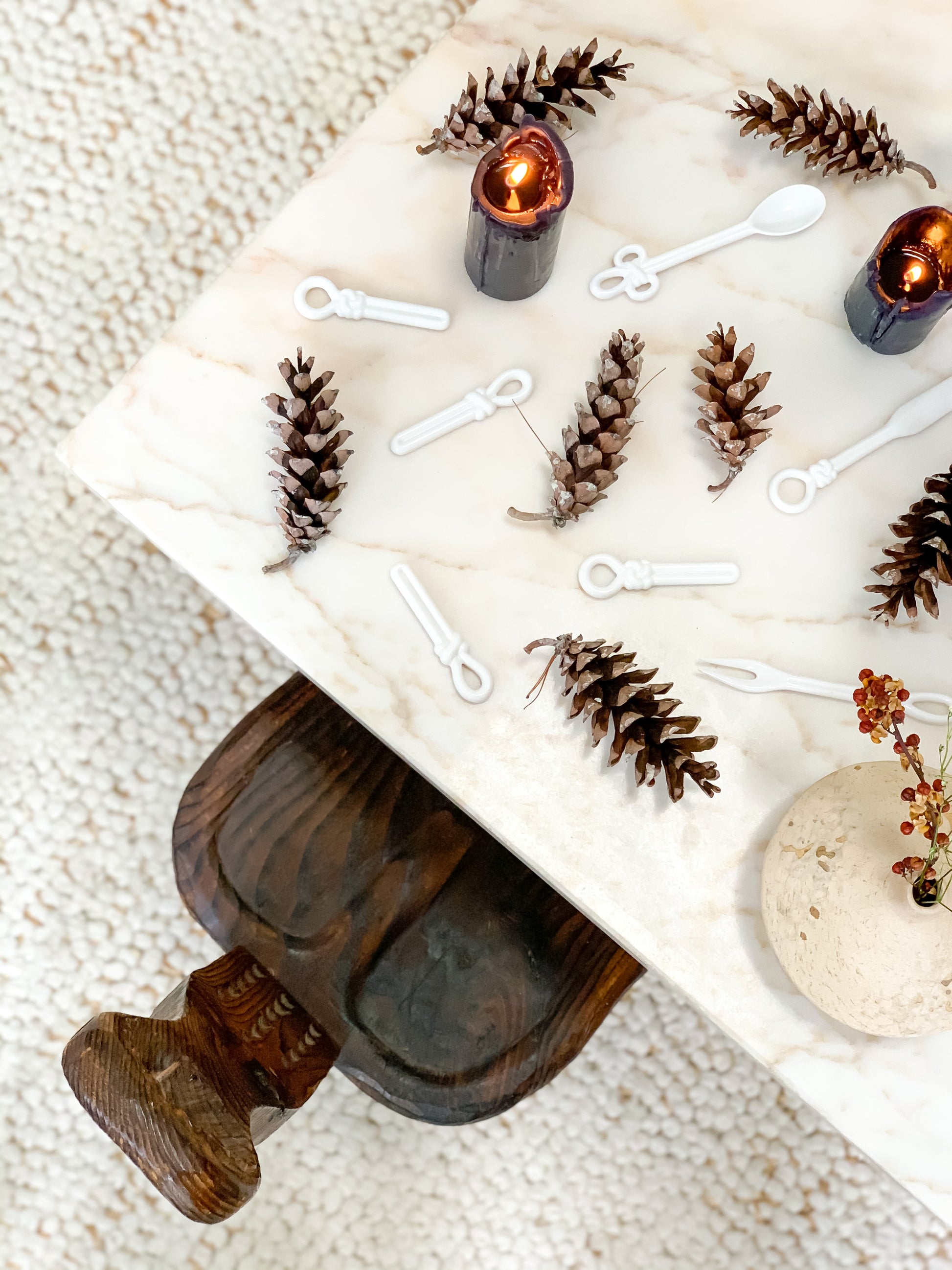 Korean Traditional Knot Cutlery Rest Set (Gold)