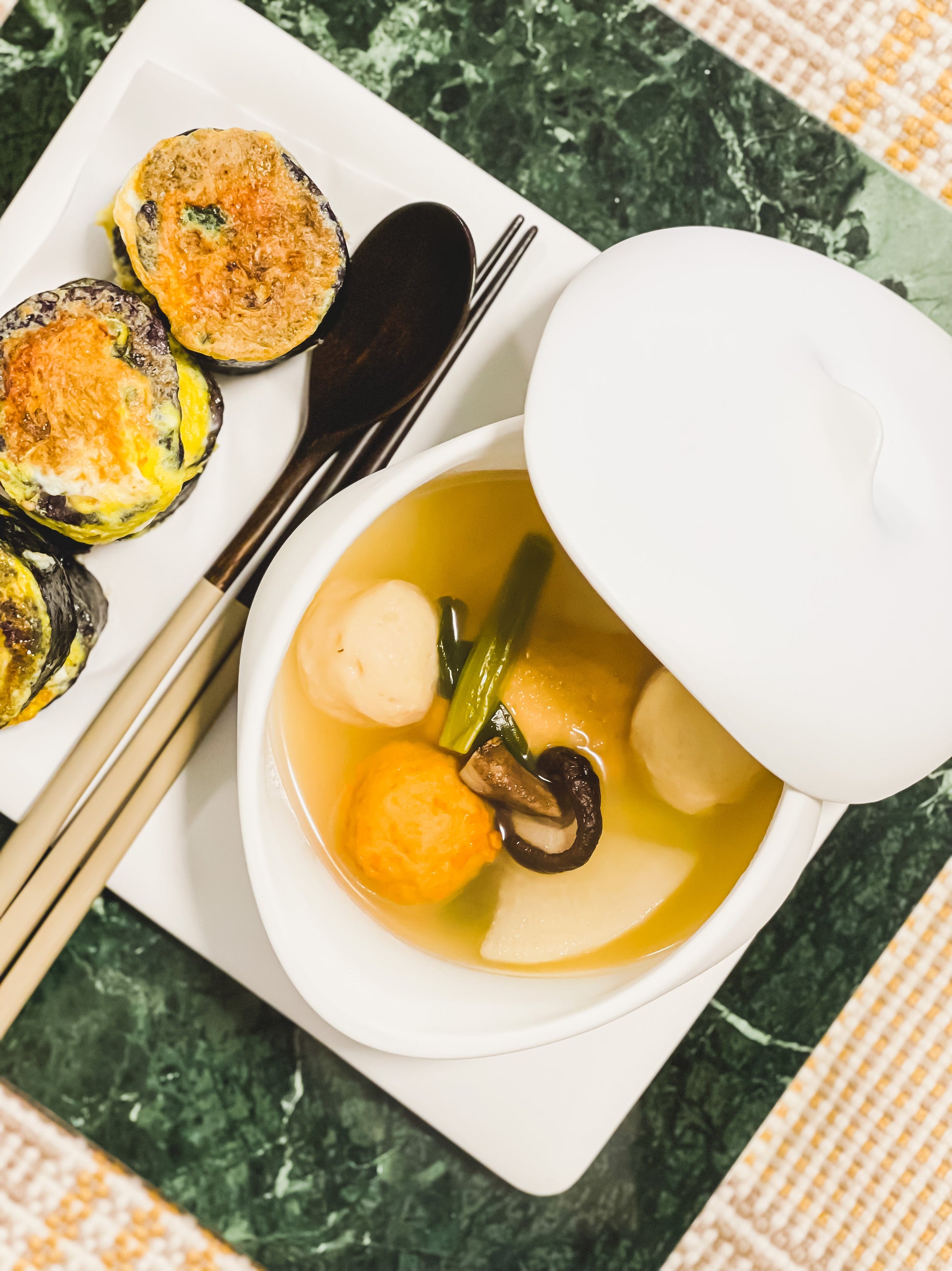 Soonsoo Noa Ottchil Spoon and Chopsticks Set