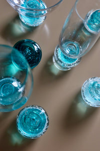 Bell Wine Glass - Teal