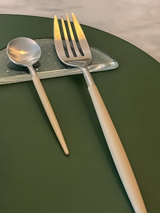 Clear Bubble Cutlery Rest