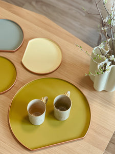 Half Moon Tray - Mustard