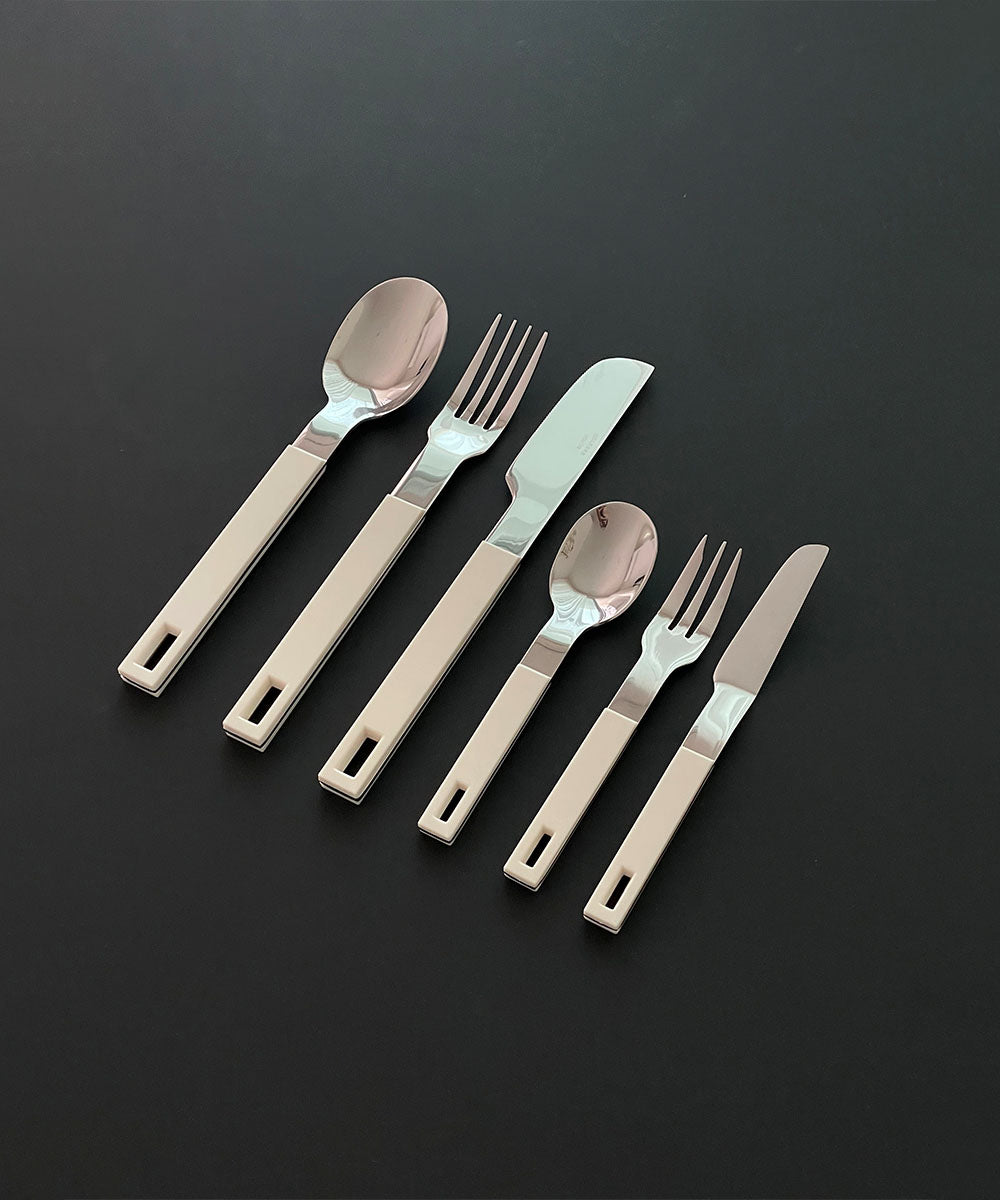[Archive] Block Cutlery - White