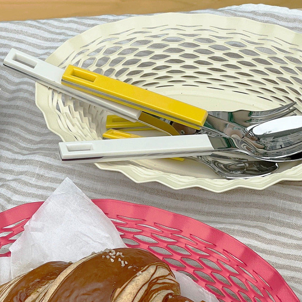 [Archive] Block Cutlery - Yellow