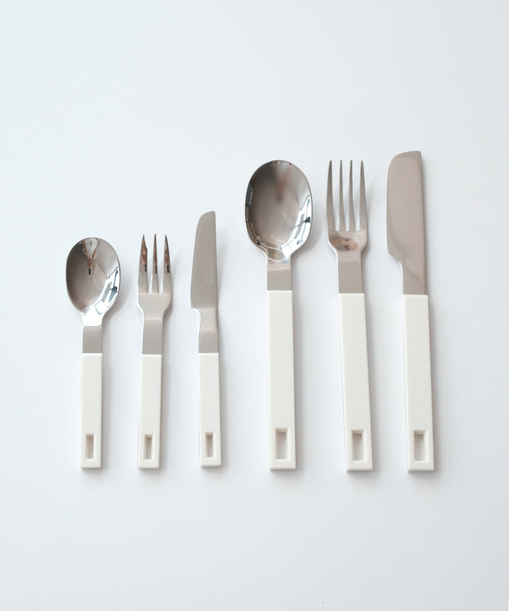 [Archive] Block Cutlery - White