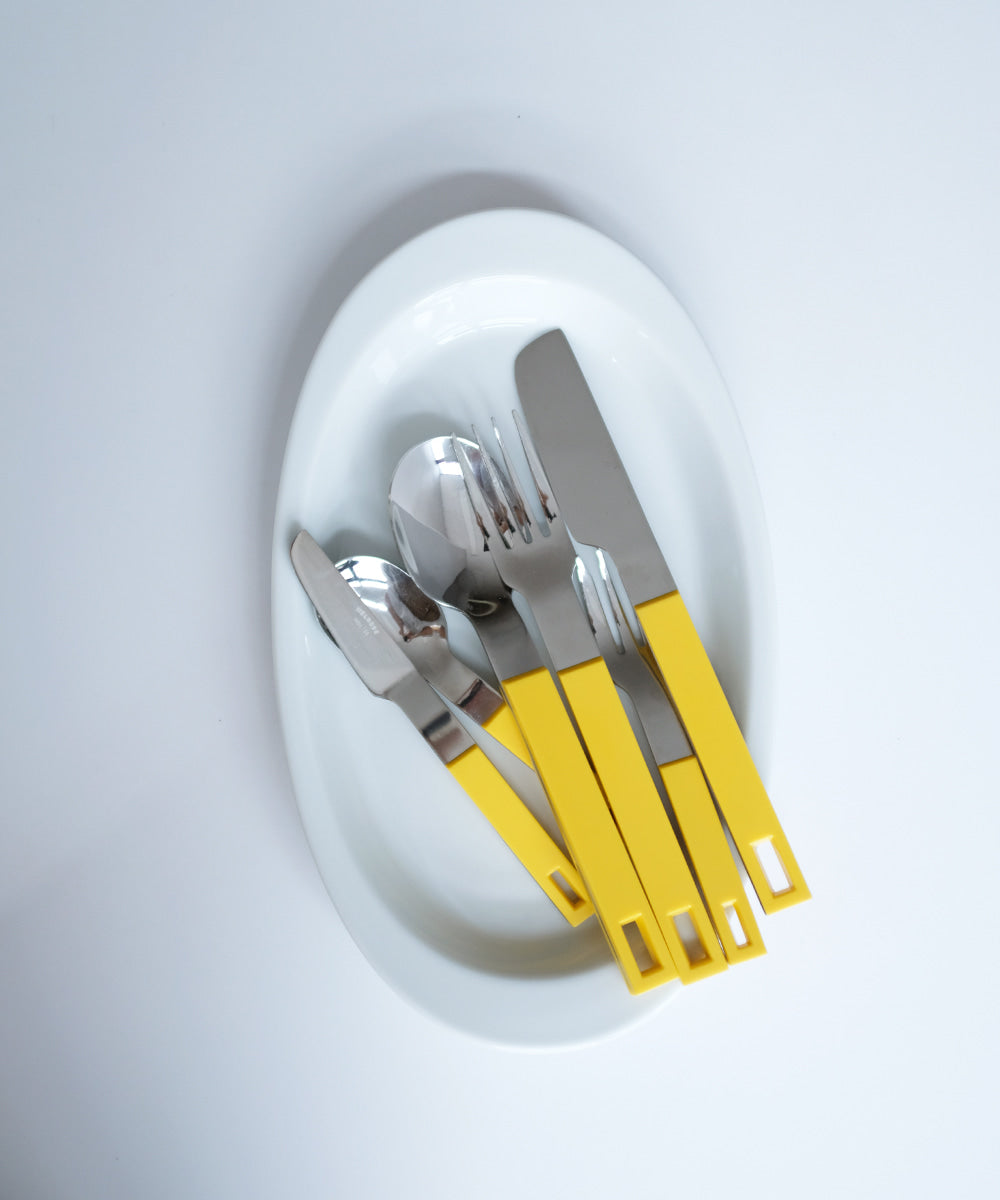[Archive] Block Cutlery - Yellow