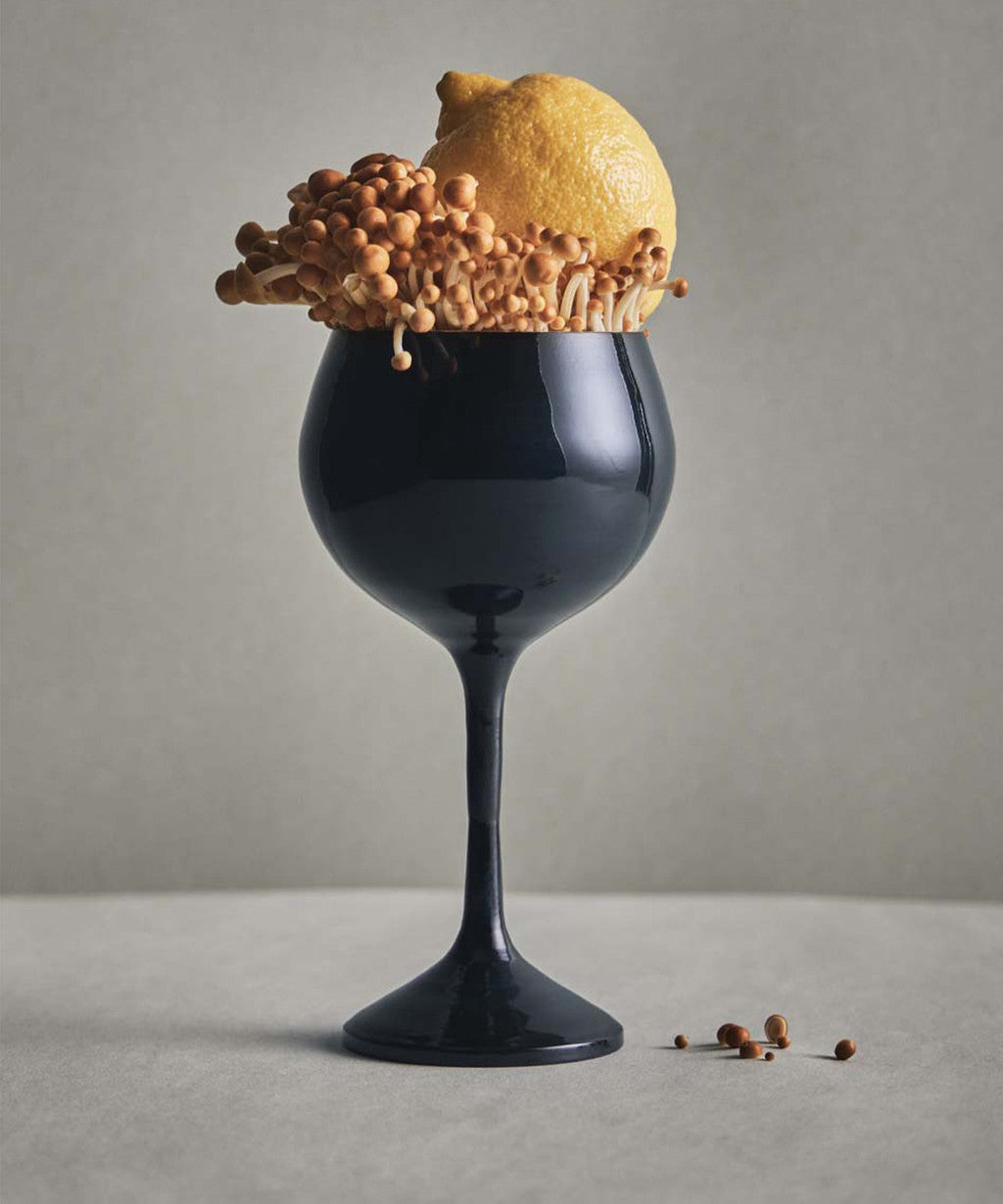 [Archive] Mahogany Wine Glass (Blue)