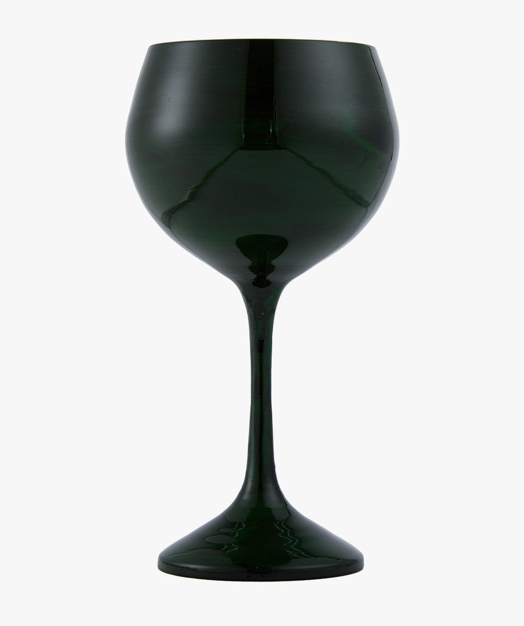 [Archive] Mahogany Wine Glass (Green)