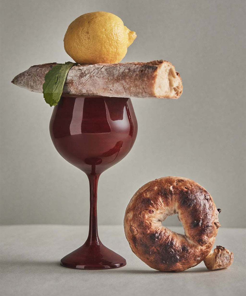 [Archive] Mahogany Wine Glass (Red)