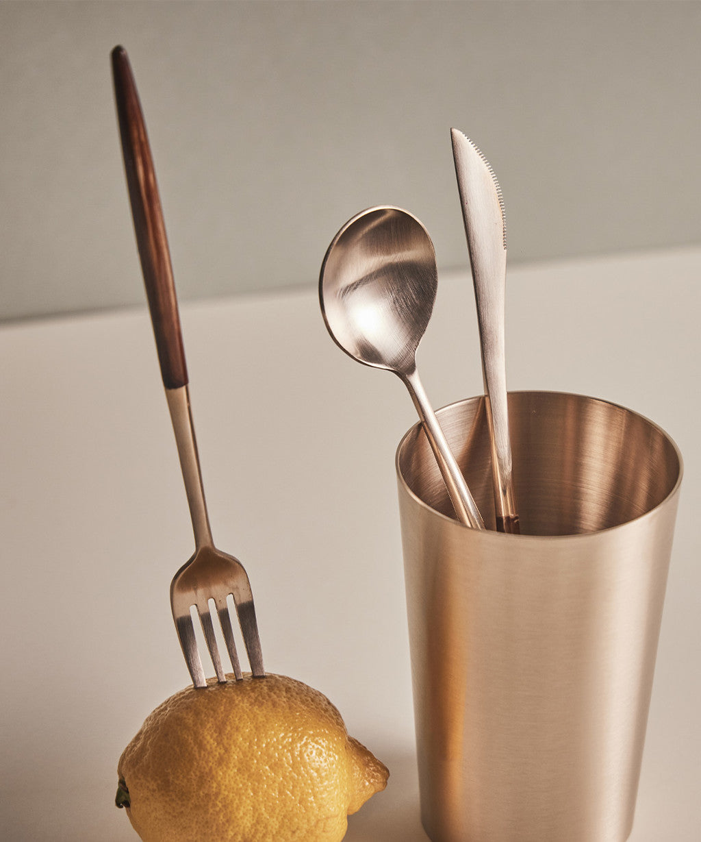 [Archive] Mahogany Organic Cutlery Set