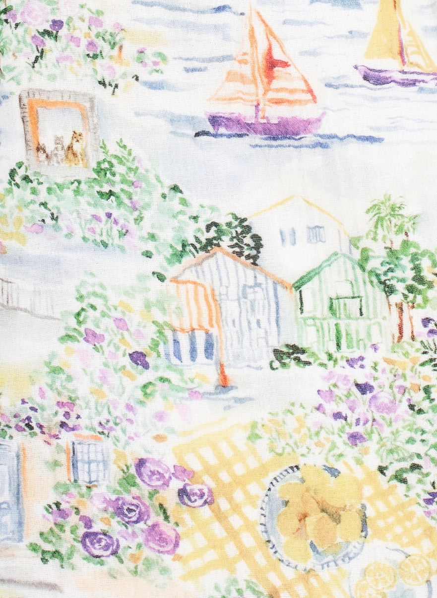 [Archive] Timo & Violet - Shawl Blanket (Limoncello)