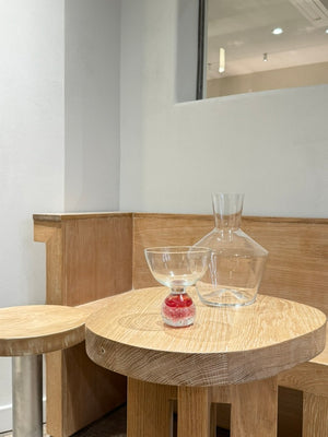 Bell Bowl/Cup - Ruby Red