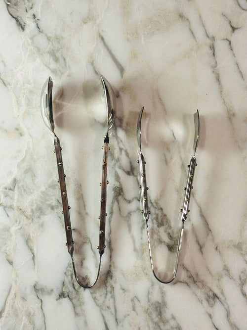 Studded Stainless Tongs (2 Sizes)