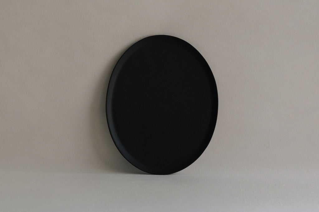 [Archive] Papier Round Oval Platter - Black