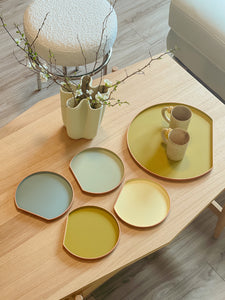 Half Moon Tray - Mustard