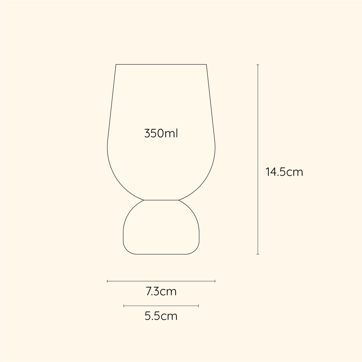 Bell Wine Glass (4 Colors)