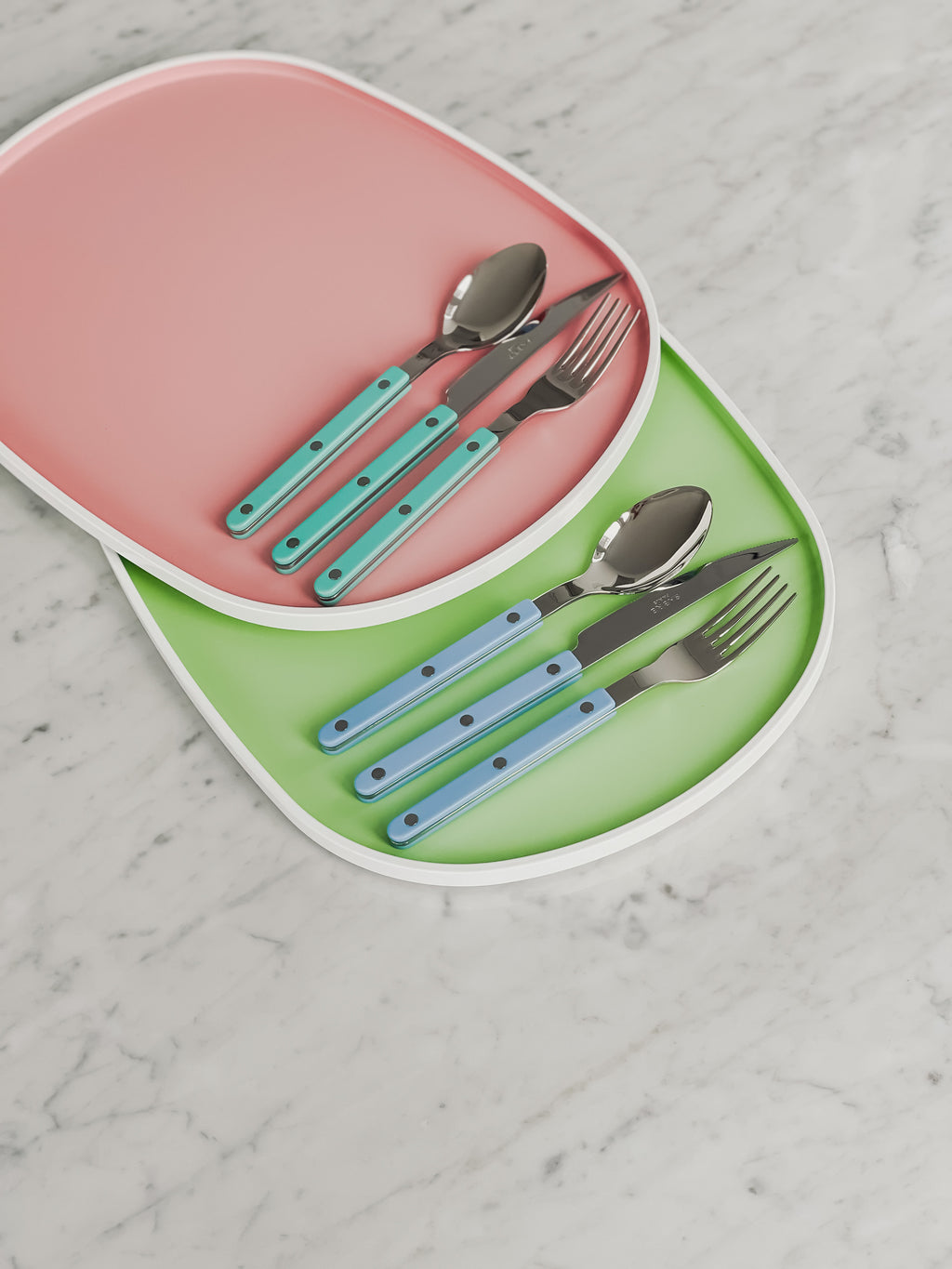 Oval Lacquer Tray - Melon