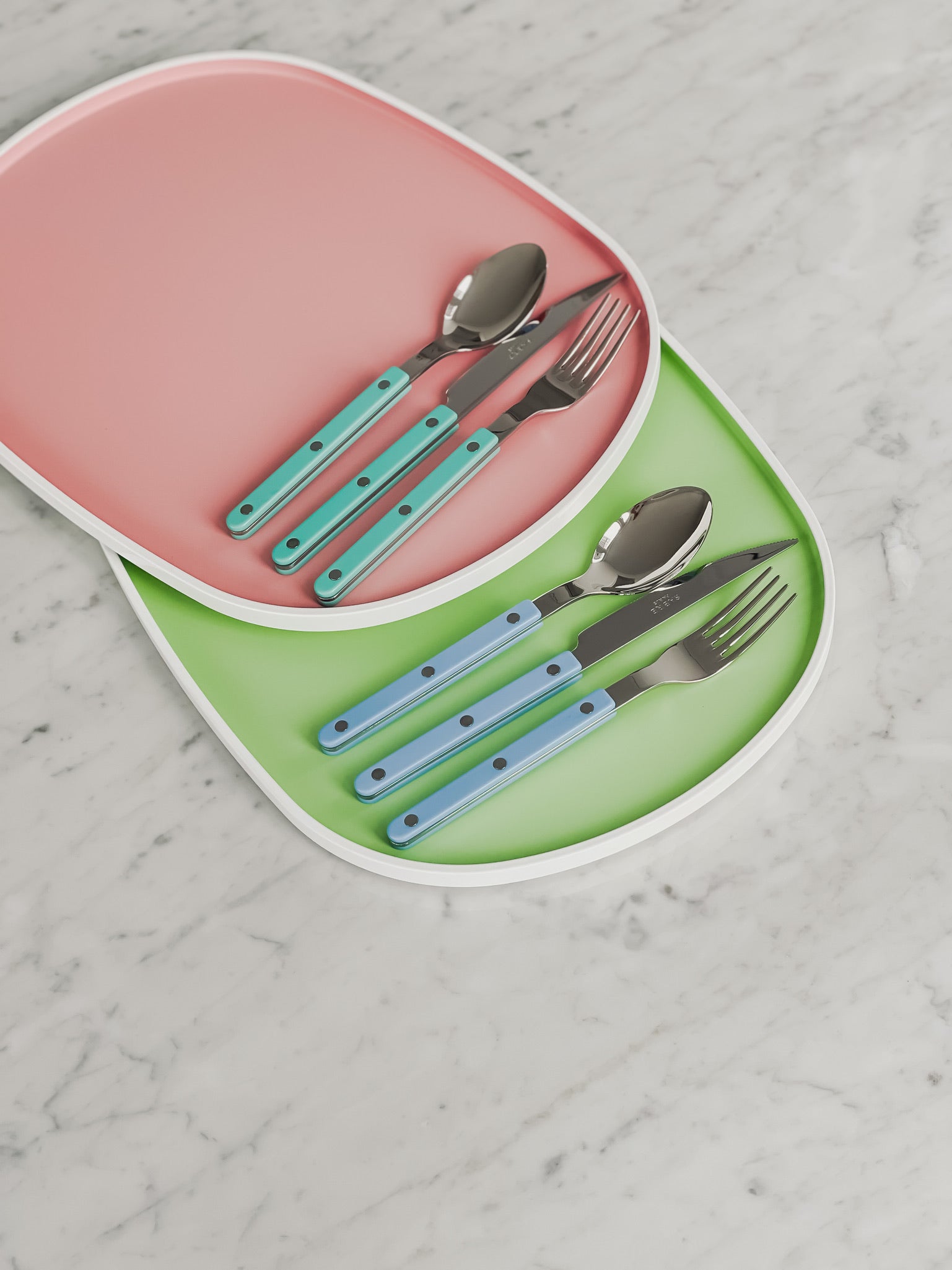 Oval Lacquer Tray - Melon