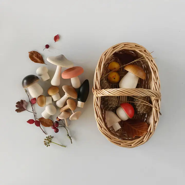 Moon Picnic - Mushrooms Wooden Toys