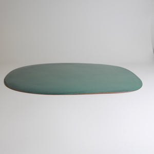 Large Pebble Copper Tray/Mat - Sea Green
