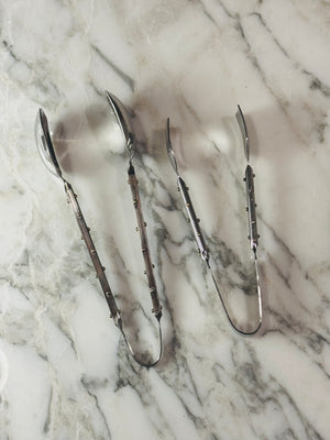 Studded Stainless Tongs (2 Sizes)