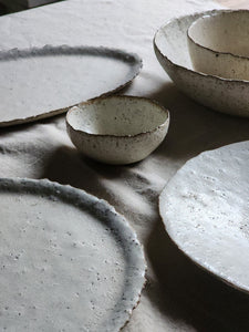 White Stone Series - Handcrafted Artisan Tableware