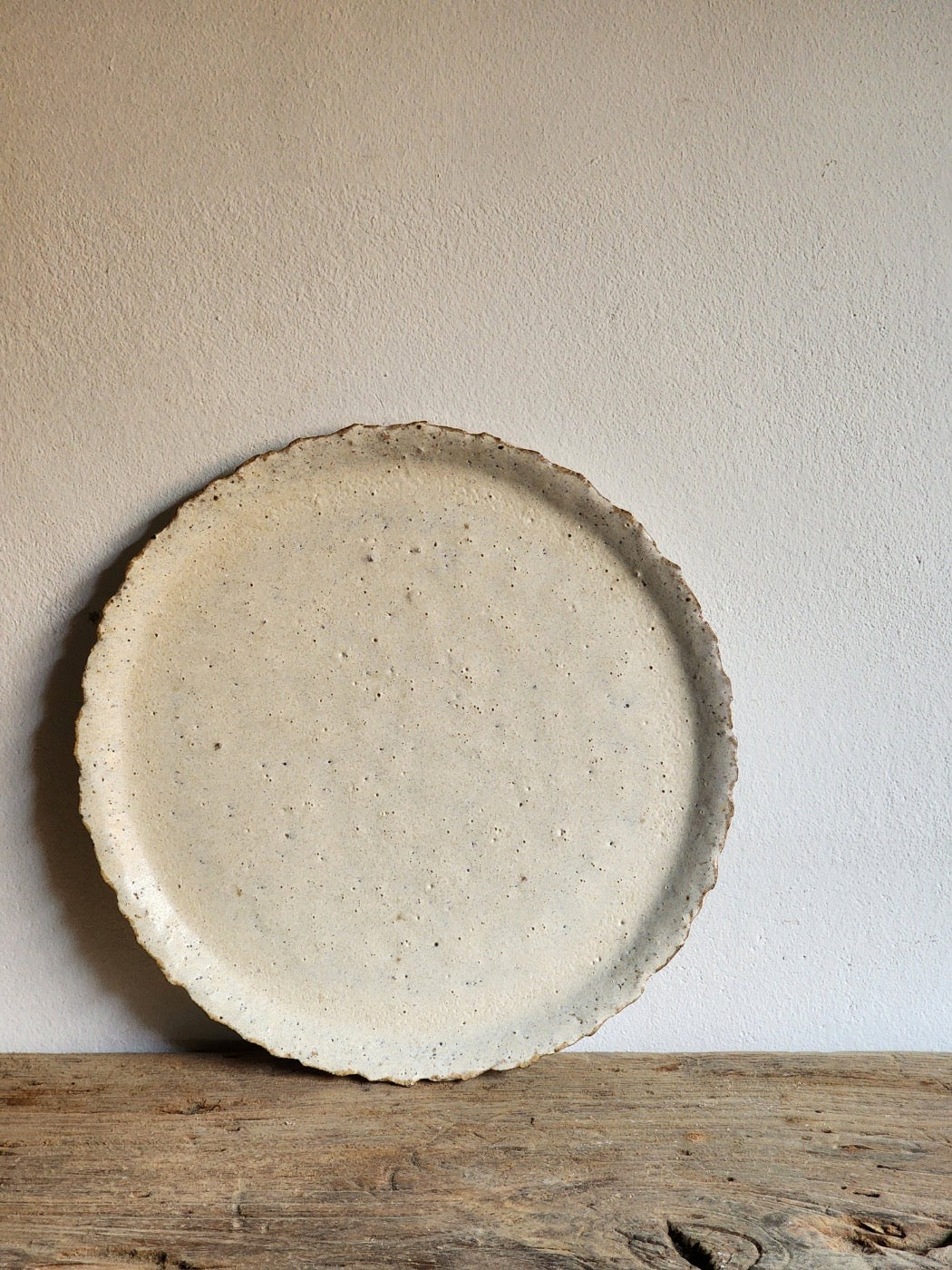 White Stone Series - Round Plate