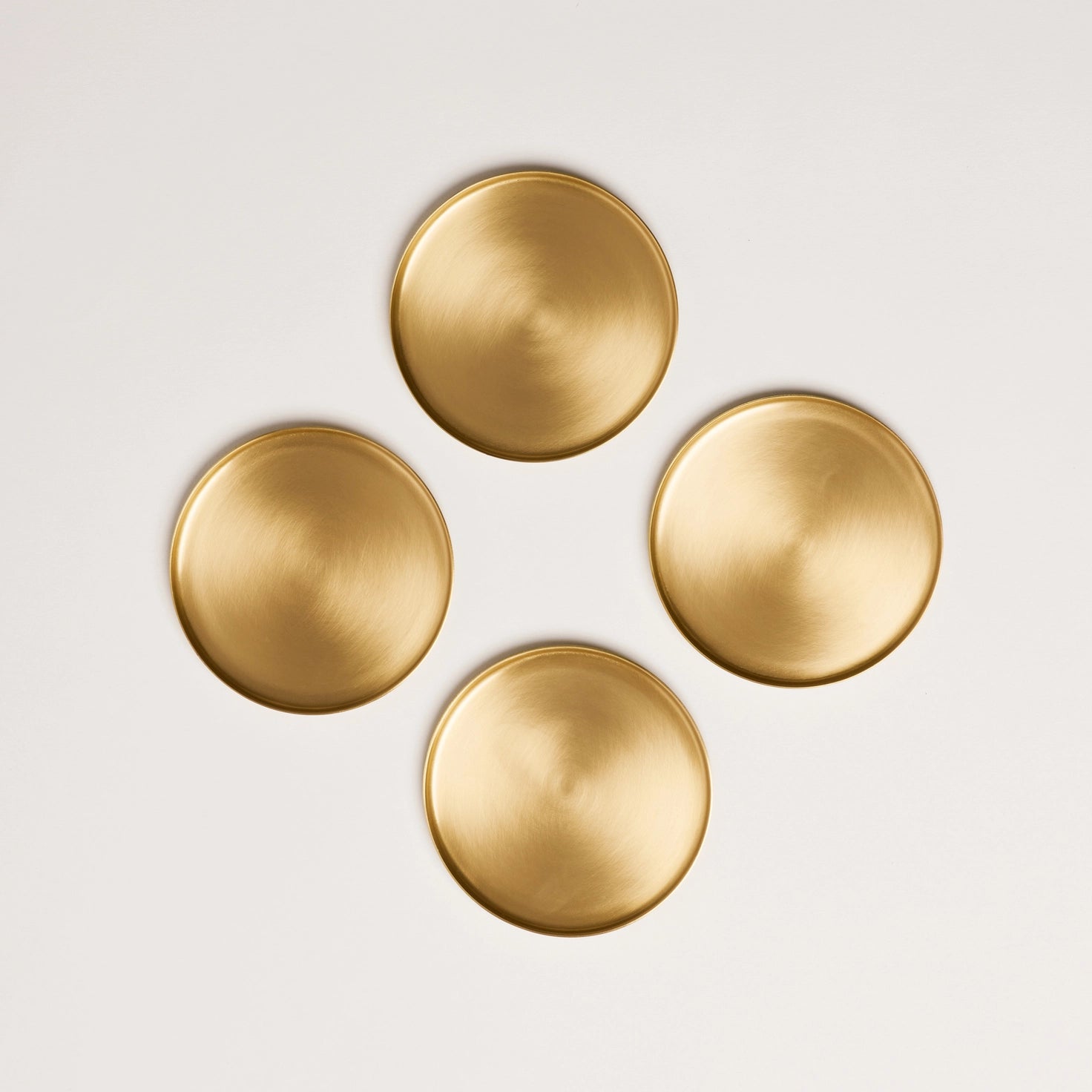 [Archive] Heirloom Brass Coasters (Set of 4)