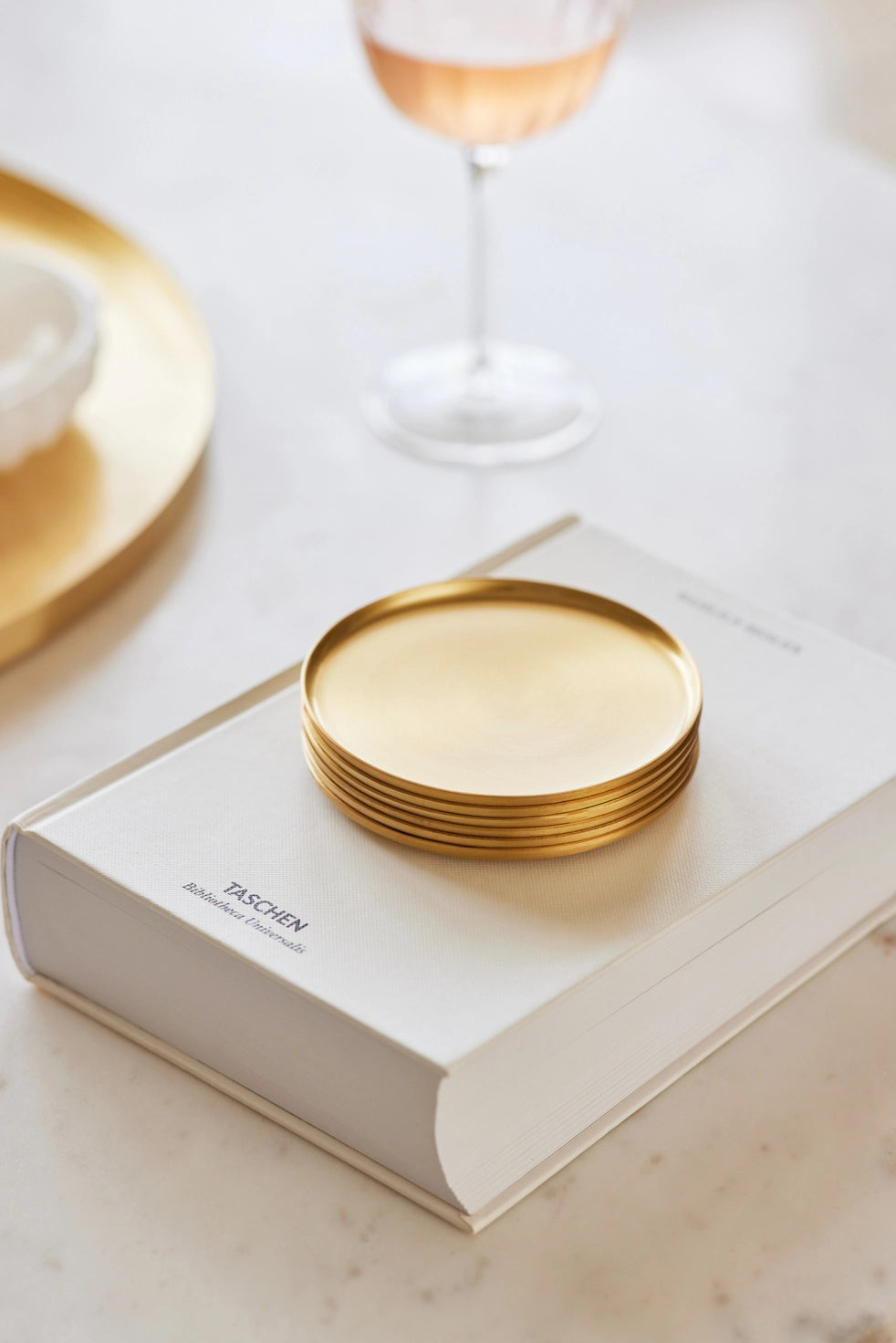 [Archive] Heirloom Brass Coasters (Set of 4)