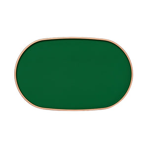 Oval Tray - Clover Green