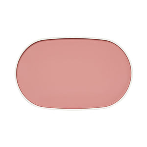 Oval Tray - Peach Pink