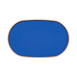 Oval Tray - Princess Blue