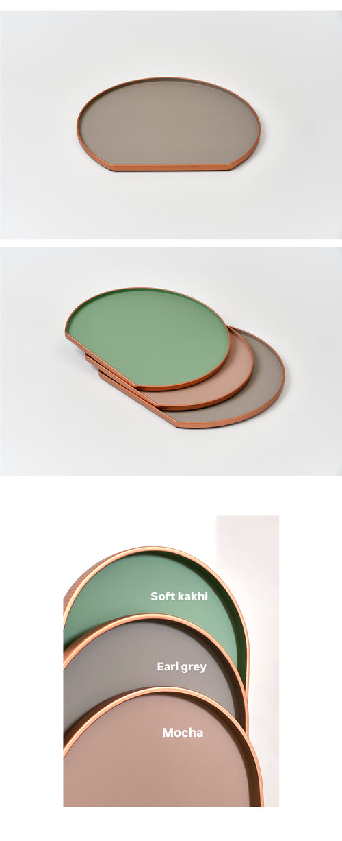 Half Moon Tray - Earl Gray (Ships September)