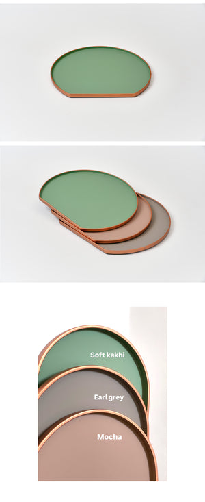 Half Moon Tray - Soft Khaki (Ships September)