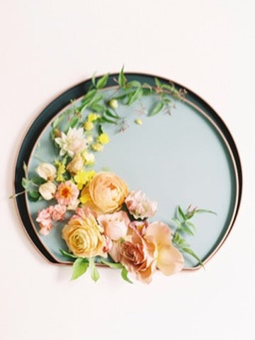 Half Moon Tray - Water Green