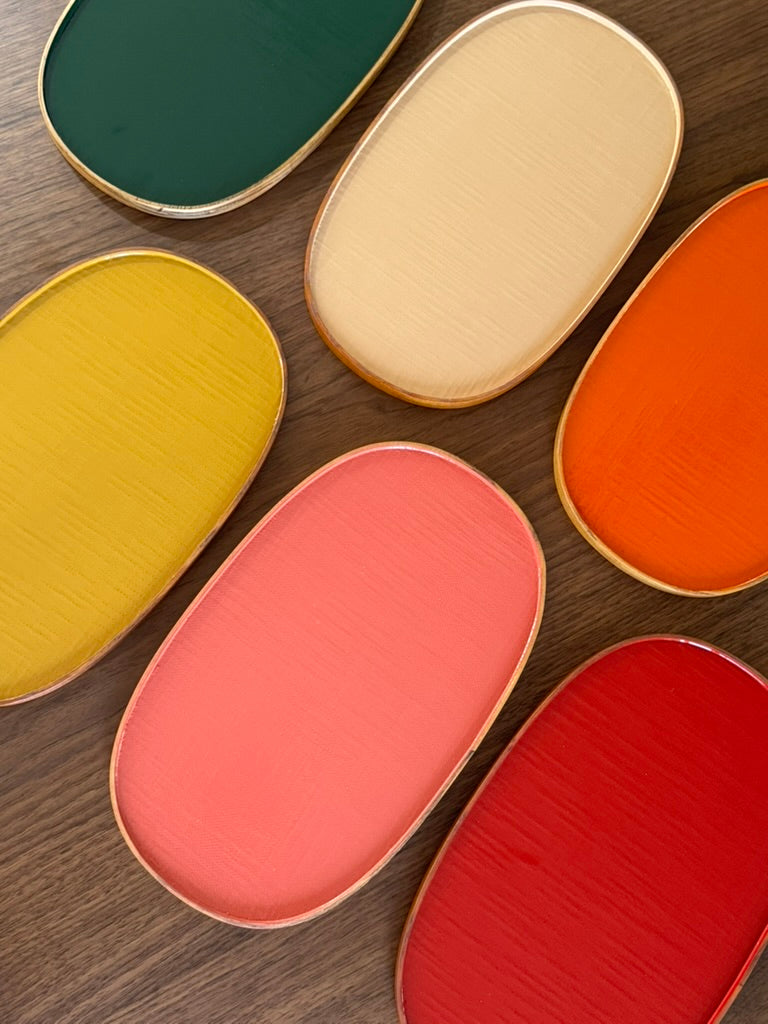 Ottchil Lacquer & Wood Tray - Medium