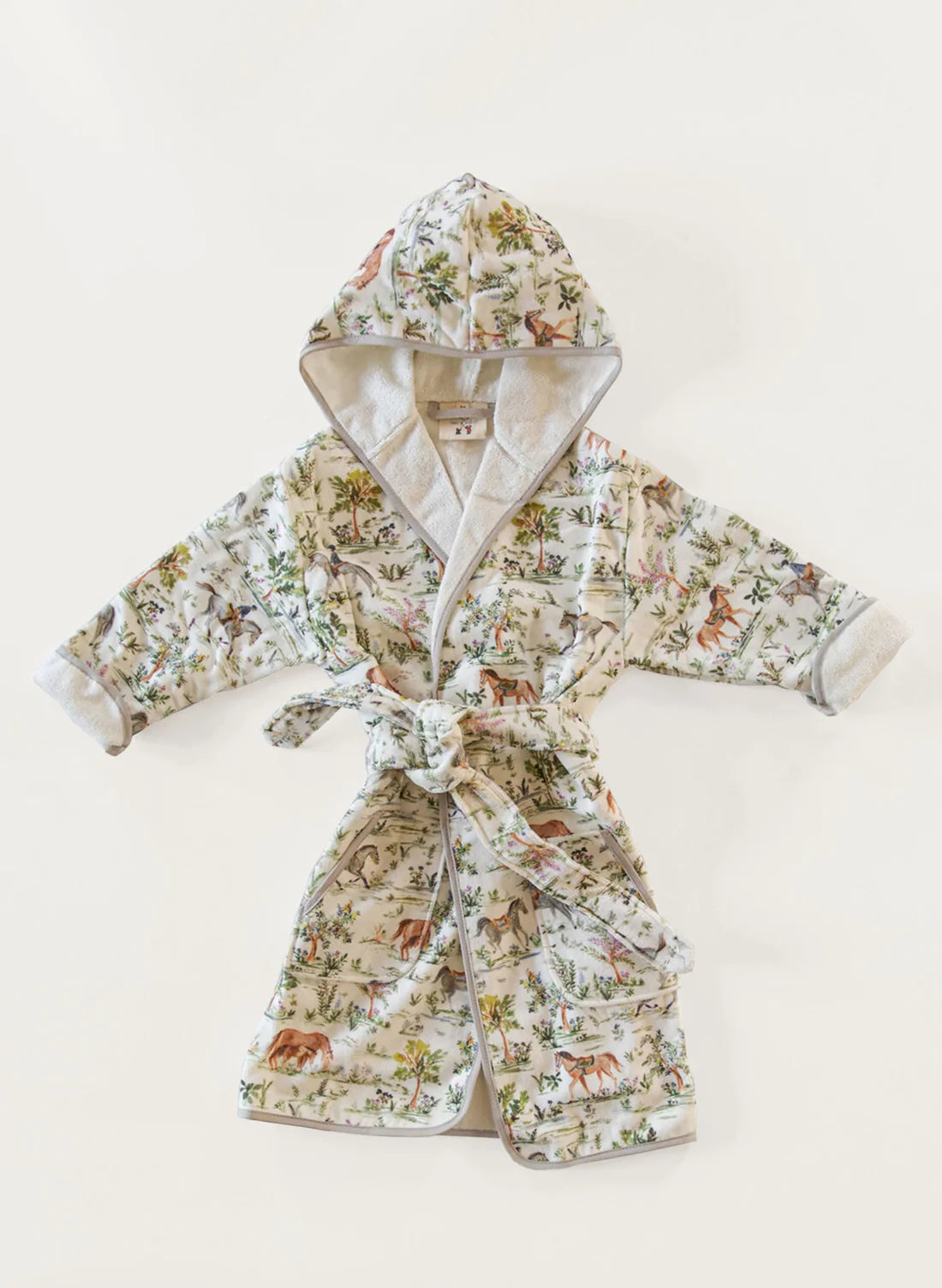 [Archive] Timo & Violet - Hooded Bathrobe (Hunter Pace Horse)