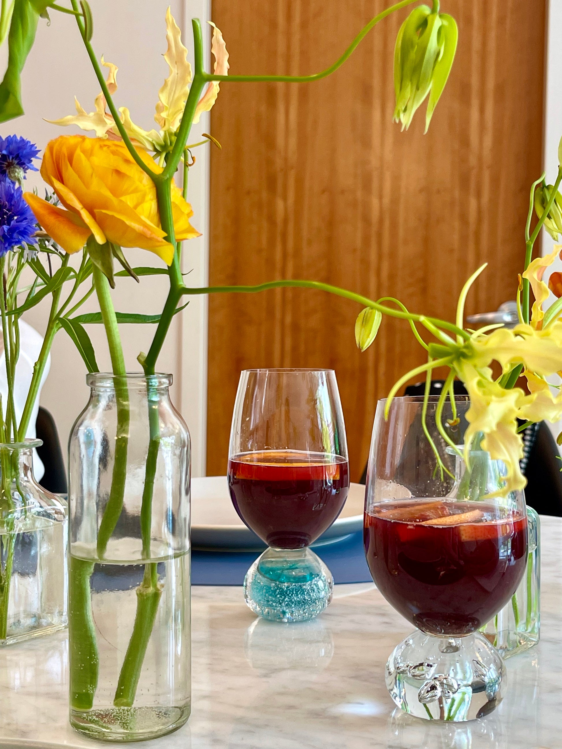 [Archive] Bell Wine Glass - White