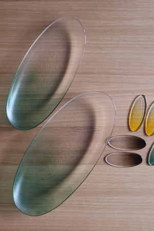 Dew Gradation Plate - Hunter Green