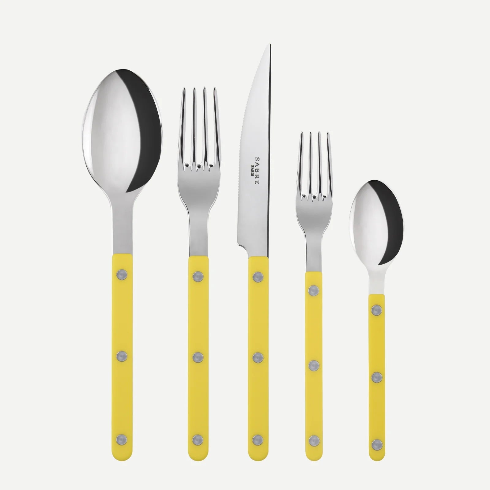 [Archive] Bistrot Shiny Flatware - Pastel Yellow