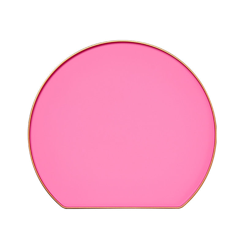 Half Moon Tray - Barbie Pink