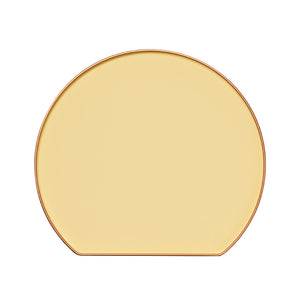 Half Moon Tray - Lemon Cream